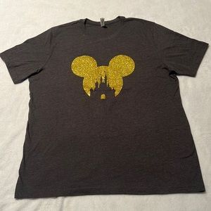 Men’s Disney Castle/Mickey Mouse T-shirt